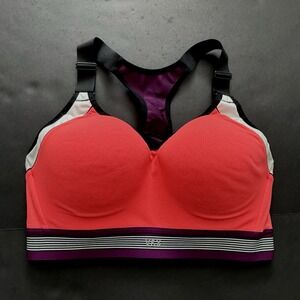 VSX Victorias Secret Incredible Sports Bra 32 DD High Impact Racerback Underwire
